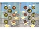 kompletní sada zkušebních ražeb mincí Polsko