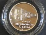 200 Kč 1994, 50. výročí vylodění v Normandii, certifikát
