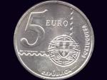Portugalsko 5 EUR 2003 - 150. Anos do primeiro selo Portugués