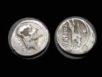 Řím - Republika : 90 př.Kr., AR-denar
