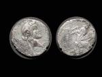 Řím - Republika : Q.Titius , 90 př.Kr., AR-denar