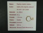 2001, Česká mincovna, zlatá medaile zlatý statér, Au 0,999, 7,78g, náklad 500 ks, etue, certifikát