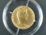 2000, Česká mincovna, zlatá medaile Octavian Augustus - mince z roku 0, Au 0,999, 6,22g, náklad 500 ks, etue