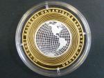 2005, Česká mincovna, zlatá medaile 60.výročí OSN, Au/AG 0,999,9, 11,57/3,4g, náklad 100 ks, č. 94