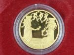 2004, Česká mincovna, zlatá medaile OH Athény, Au 0,999,9, 7,78g, náklad 500 ks, etue, certifikát