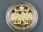 1996, Česká mincovna, zlatá medaile 2 Dukát 1996, Au 0,999,9, 7,78g, náklad 500 ks, etue