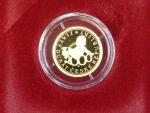 2000, Česká mincovna, zlatá medaile 1 Dukát 1998, Au 0,999,9, 3,49g, náklad 1000 ks, etue