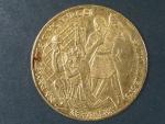 Československo 1918-1939 - 3 Dukátová medaile 1929 1000.výročí smrti sv. Václava., 10 g, 0.987, 30mm, raženo 750 ks