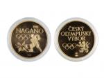 1998, Česká mincovna, Ladislav Kozák - zlatá medaile Nagano, Au 0,999, 15,56g (1/2 UNZ), průměr 31mm, náklad 450 ks