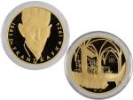 2002, Česká mincovna, Vladimír Oppl - zlatá medaile Franz Kafka, Au 0,999, 31,1g (1 UNZ), průměr 37mm, náklad 100 ks číslovaná na hraně č. 51
