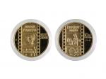 2008, Česká mincovna, Zbyněk Fojtů - zlatá medaile Viktor Ponrepo, Au 0,999, 15,56g (1/2 UNZ), průměr 28mm, náklad 200 ks číslovaná na hraně č. 188, etue, certifikát