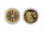 2009, Česká mincovna, Luboš Charvát - zlatá medaile 100. výročí dosažení severního pólu, Au 0,999, 15,56g (1/2 UNZ), průměr 28mm, náklad 600 ks, etue, certifikát