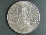 1000.výročí smrti sv.Václava - Ag medaile 1929, průměr 30mm, 10g, náklad 3200ks, bezvadná kvalita