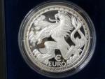 medaile EURO 50, Ag 900, 42g, 500ks