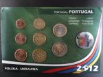 Portugalsko  sada k ME ve fotbale 2012 - různé ročníky