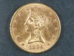 10 Dolar 1894, 16.718 g, Au 900/1000