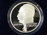 200 Kč 1998, 150. výročí F. Kmocha, certifikát, bezvadná kvalita