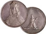 Josef I. 1705-1711 - AR medaile korunovace Josefa římským králem 1690 v Augsbugu, dr. hr., Nov. 2414