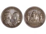 Marie Terezie 1740-1780 - AR medaile 1764 návštěva Josefa a Leopolda v Kremnici, dr. škr.