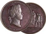 Ferdinand V. 1835-1848 - AE medaile 1838 na korunovaci v Miláně na krále Benátek, pr. 44,3 mm, Mont. 2581, Haus. 36