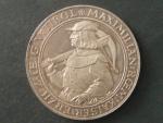 Dvouzlatník 1885 Cena II. rakouských střeleckých závodů v Insbrucku