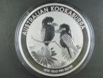 30 Dollars - 1 Kg Ag -  Kookaburra 2013, kvalita proof, Ag 999/1000, 1000g, etue