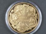 2018, Přažská mincovna, zlatá medaile Muži 28.října, Au 0,999, 31,1g (1 OZ), průměr 37mm, náklad 5 ks, etue, číslovaná a certifikát č.2