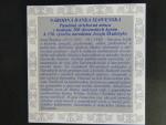 200 Sk 2003 J.Škultéty - 150.výročí narození, etue, certifikát