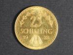 25 Schilling 1928, 5,88g, Au 0.900