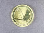 1 Dolar, 2008, Modropláštník modrofialový ve sběratelské kartě