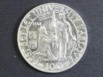 100 Kčs 1948, 600. výročí založení University Karlovy