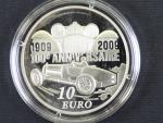 10 Euro 2009, 22,2g 0.900 Ag, etue, certifikát_