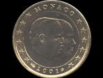 Monako 1 EUR 2001