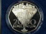 2000 Sk 2000 Bimilénium, etue, certifikát