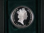 Stříbrná 5 Dolarová mince 2001 k OH Sydny 2000