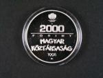 Stříbrný 2000 Forint 1998