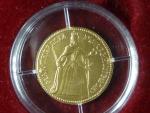 2003, Česká mincovna, zlatá medaile Dukát Marie Terezie, Au 0,986, 3,49g, náklad 500 ks, etue, certifikát