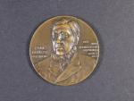Bronzová medaile Paul Kruger, medailer Anton Scharff_