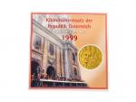 Sada oběžných mincí Rakousko 1999_