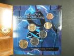 2008 ročníková sada mincí Rozlúčka so slovenskou korunou