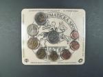 2010 ročníková sada euromincí k 40.výročí vzniku slovenské numizmatické spoločnosti