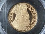 Au Medaile b.l. - Největší osobnosti českého národa - Karel IV., Au 0,585, 19 mm, 2 g, kapsle