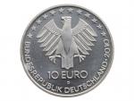 10 Euro 2010 D, 175. výročí Německých železnic, 0.925 Ag, 18g