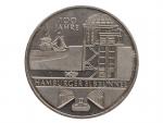 10 Euro 2011 J, 100 let Hamburského Labského tunelu, 0.925 Ag, 18g