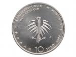 10 Euro 2008 J, 50. výročí Gorch Fock, 0.925 Ag, 18g