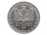 10 Euro 2002 D, 100. výročí Německé podzemky, 0.925 Ag, 18g