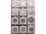 Kompletní sada stříbrných pamětních mincí 1954-1993, celkem 94 ks