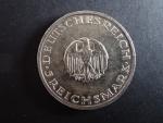 5 Reichsmark 1929 F Gotthold Ephraim Lessing, J.336