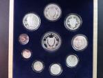 Ag repliky mincí slovenského štátu 1939 - 1945 5 h - 50 Ks (10 kusů), náklad 25 ks, certifikát, společná etue