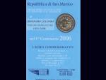 San Marino 2 EUR 2006 - pamětní v orig. balení - Cristoforo Colombo